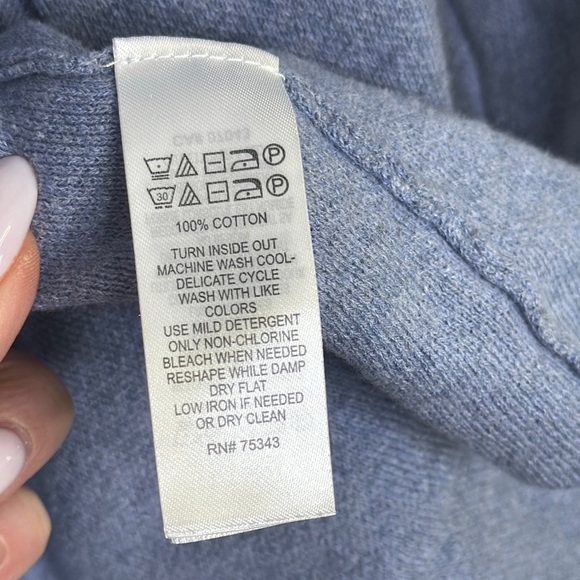 Jessica Simpson Blue Cardigan Sweater - Picture 4 of 5